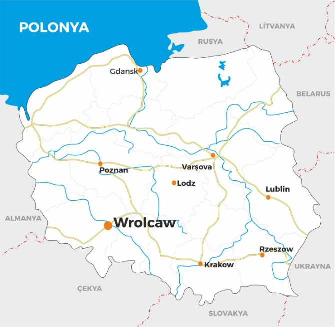 Wroclaw haritası